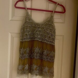 Sheer Bohemian Lace Crochet Top